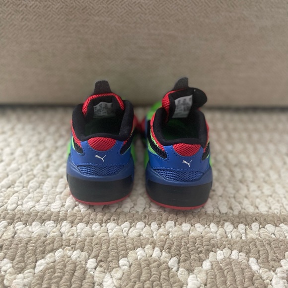 Puma RS-X Toddler 5c (Red, Green, Blue) - Picture 3 of 5